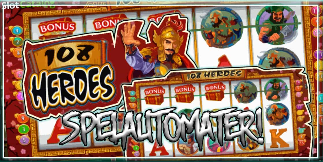 108 Heroes gratis spel slot med bonus